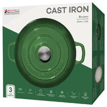 3.2L Cast Iron Braiser